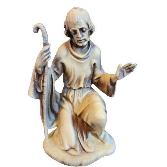 Vintage Fontanini ? Nativity Set 3 Pc Jesus Mary Joseph Christmas 3.5 inches - Picture 2 of 5